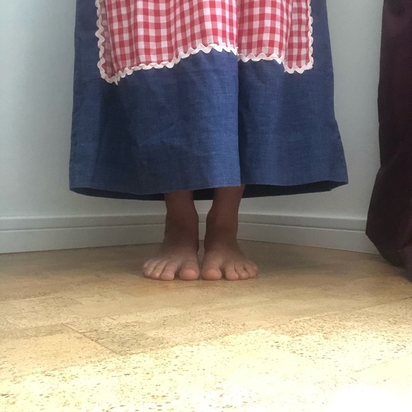 Vintage picnic blanket dress - Picture 3 of 7